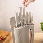 Klausberg, zestaw noży w stojaku z deską i chwytem na ręcznik, kb-7978