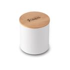 Könighoffer, Volano, chlebak metalowy z 3 pojemnikami, biały