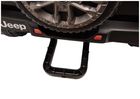 Lean Cars, Jeep Rubicon, pojazd na akumulator 4-4, DK-JWR556 4-200W 24V, czarny