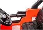 Lean Cars, Jeep Rubicon, pojazd na akumulator 4-4, DK-JWR556 4-200W 24V, pomarańczowy