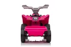 Lean Cars, quad z przyczepą, pojazd na akumulator, różowy, XMX630T