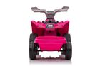 Lean Toys, quad z przyczepą, pojazd na akumulator, różowy, XMX630T