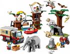 LEGO City, Obóz ratowników dzikich zwierząt, 60307