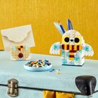 LEGO DOTS, Pojemnik na długopisy w kształcie Hedwigi, 41809
