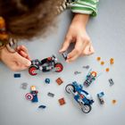 LEGO Marvel, Motocykle Czarnej Wdowy i Kapitana Ameryki, 76260