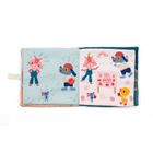 Lilliputiens, Jeżyk Leon, Emocje, książeczka aktywizująca z mini pacynkami, 18m+