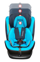 Lionelo, Bastiaan, fotelik samochodowy, 0-36 kg, niebieski