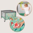 Lionelo, Mille Plus, kojec wielofunkcyjny, grey green