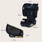 Lionelo, Nelly, fotelik samochodowy, i-Size, Blue Navy, 76-150 cm