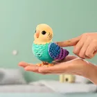 Little Live Pets, Mój Prawdziwy Ptaszek, Indie, ćwierkający ptaszek w klatce, zabawka interaktywna, niebieski