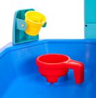 Little Tikes, Easy Store, stół wodny z akcesoriami, niebieski