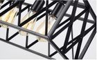 Loft, lampa wisząca industrialna, żyrandol, 4-punkty oświetleniowe