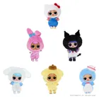 L.O.L. Surprise, Loves Hello Kitty, Reversible Plush, mini laleczka w pluszowym etui, 1 szt.