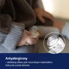 Lovi, Teddy Love, smoczek silikonowy, dynamiczny, 18 m+, 2 szt.