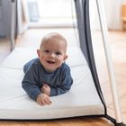 Luna Bambini, lekkie łóżeczko turystyczne, bez montażu, czarne