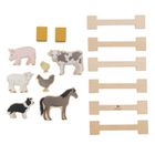 Micki, Farma, Zwierzątka na wsi, duże klocki drewniane