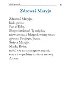 Modlitewnik i pamiątka Pierwszej Komunii Świętej w pudełku z różańcem