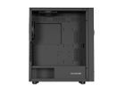 Natec, Genesis Diaxid 605F Midi Tower, obudowa komputerowa, USB-C, czarna