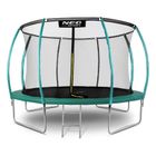 Neo-Sport, trampolina ogrodowa profilowana, z siatką wewnętrzną, 14ft/435 cm