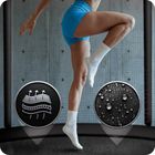 Neo-Sport, trampolina ogrodowa z siatką wewnętrzną i drabinką, 10ft/312 cm