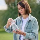 Nuvita, Warm'n'Mix, przenośny podgrzewacz do butelek z mlekiem dla niemowląt