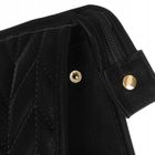 Peterson, kosmetyczka ze skóry ekologicznej, czarny