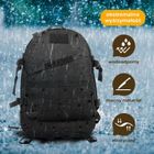 Peterson, plecak militarny, 3-komorowy, czarny