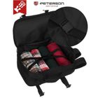 Peterson, plecak podróżny, czarny