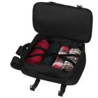 Peterson, plecak podróżny plecak, 2-komorowy, czarny