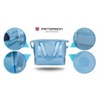 Peterson, torba podróżna, błękitna