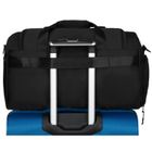 Peterson, torba podróżna z uchwytem na walizkę, czarna