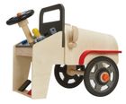 Plan Toys, Mały Mechanik, drewniany serwis samochodowy