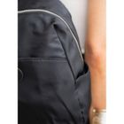 Plecak miejski, czarny, skóra ekologiczna, Peterson