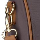 Plecak miejski, szary, skóra ekologiczna, Peterson