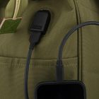 Plecak na latopa, zielony, Peterson