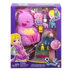 Polly Pocket, kompaktowa torebka Kangurek, zestaw z laleczkami i akcesoriami