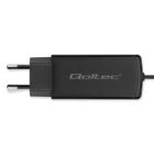 Qoltec, ładowarka sieciowa, 65W, GAN, 5-20V, 3-3.25A, USB 3.1