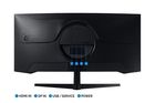 Samsung, monitor, ODYSSEY G5 LED 34", LC34G55TWWPXEN
