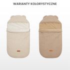 Sensillo, śpiworek 3w1, baranek, ciemny beż