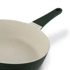 Starke Pro, Naturale, zestaw garnków marmurowych z pokrywką i patelnia, 10 elementów