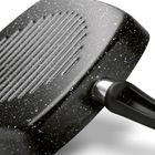 Tadar, Marmara, patelnia grillowa, czarna, 26 cm