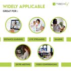 Techly, mikrofon konferencyjny, dookólny, USB 2.0 z wyciszeniem