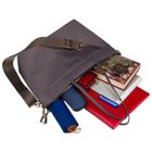 Torebka shopper, szara, Peterson