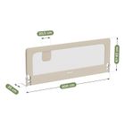 Tulano, Cover 30, barierka ochronna na łóżko, beige, 200 cm