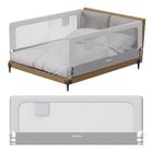 Tulano, Cover 30, barierka ochronna na łóżko, white-grey, 200 cm