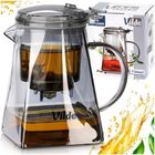 Vilde, dzbanek z zaparzaczem spustowym do herbaty, szklany, 730 ml