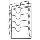 Vilde, wieszak na pokrywki, metalowy, czarny