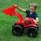 Wader, Maximus, spychacz, czerwony, 68 cm