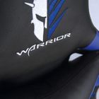 Warrior Chairs, fotel gamingowy, Dragon, niebieski