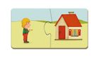 Zwierzęta i ich domki, dwuczęściowe puzzle, 20 elementów